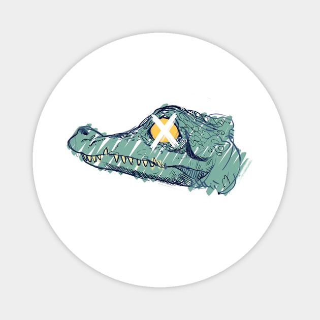 Crocodile! Magnet by InodaiStore!